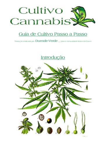 Guia de cultivo passo a passo Cannabis tradução