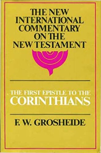 Commentary on the First Epistle to the Corinthians