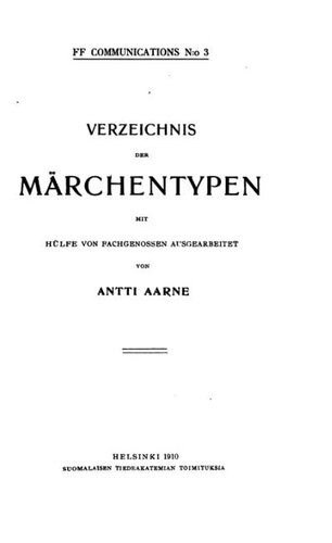 Verzeichnis der Märchentypen