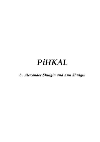 PiHKAL