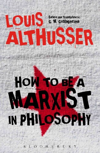 How To Be A Marxist In Philosophy