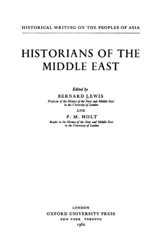 Historians of the Middle East