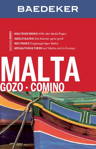 Baedeker Reiseführer Malta, Gozo, Comino: mit GROSSER REISEKARTE