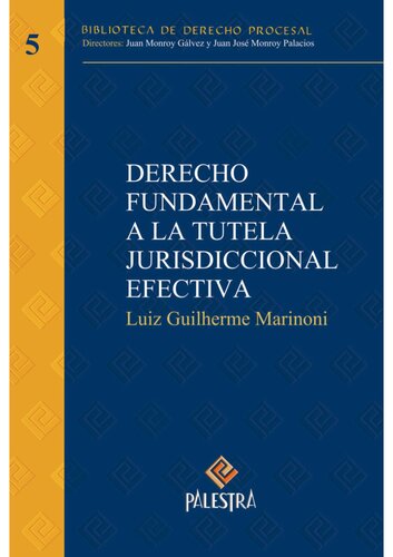 Derecho fundamental a la tutela jurisdiccional efectiva