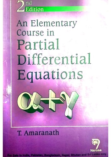 An Elementary course in Partial Differential Equations