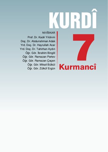 Kurdî 7. Kurmancî