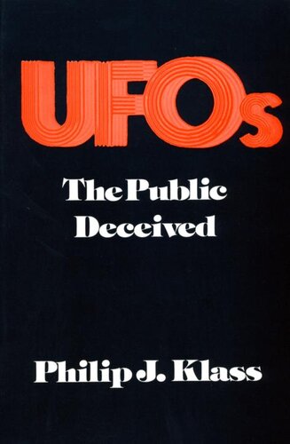 UFOs: The Public Deceived