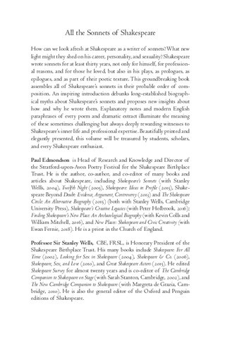 All the Sonnets of Shakespeare