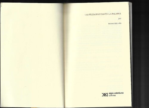 Las filósofas tienen la palabra