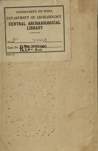 An Account of the District of Bhagalpur in 1810-11