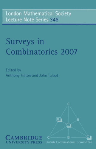 Surveys in combinatorics 2007