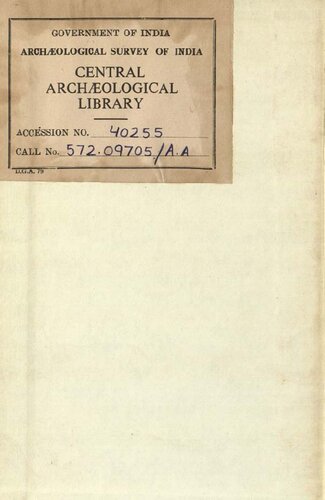 American Anthropologist Organ of the American  Anthropological Association the  Anthropological Society of Washington and the American Ethnological Society of New York Vol. XXIV