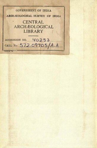 American Anthropologist Organ of the American  Anthropological Association the  Anthropological Society of Washington and the American Ethnological Society of New York Vol. XXII