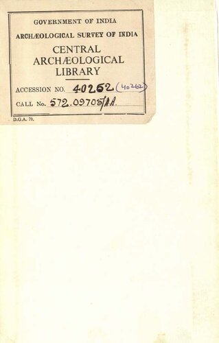 American Anthropologist Vol. XVIII