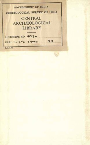 American Anthropologist Vol. XXXVIII