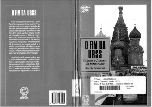 Fim Da Urss - Origens E Fracasso Da Perestroika