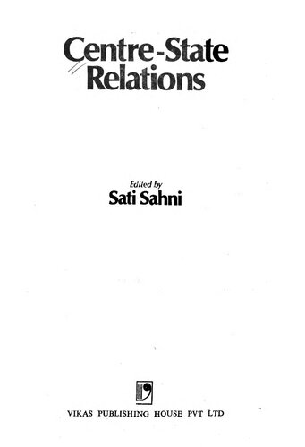 Centre-state relations