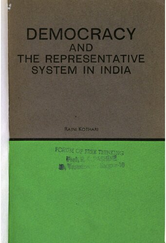 Democracy and the representative system in India