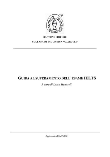 Guida al superamento dell'esame IELTS