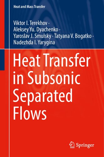 Heat Transfer in Subsonic Separated Flows