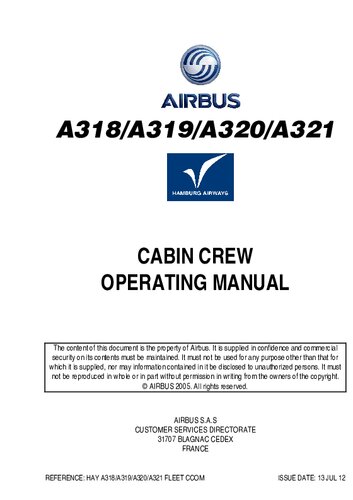 A320 series Cabin Crew Operating Manual