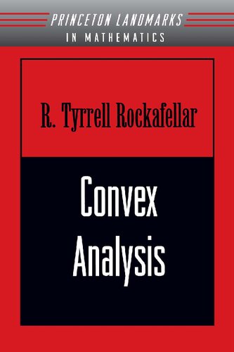 Convex Analysis