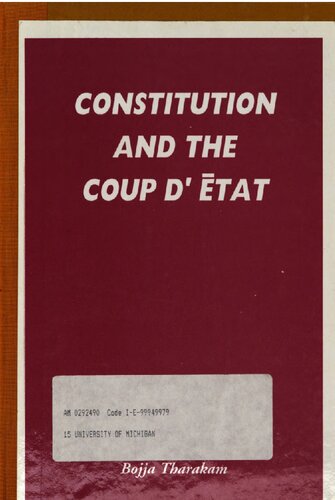 Constitution and the coup d'état