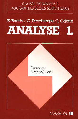 Analyse 1: exercises avec solutions