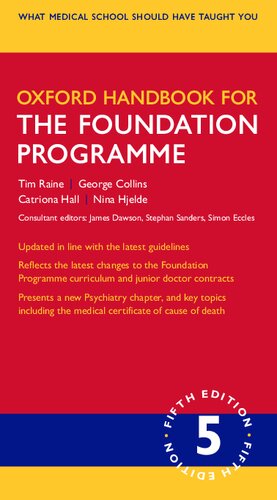 Oxford Handbook for Foundation Programme