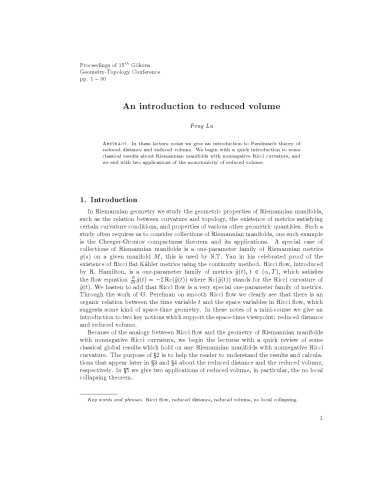 Proceedings of Gokova geometry-topology conference 15, 2008