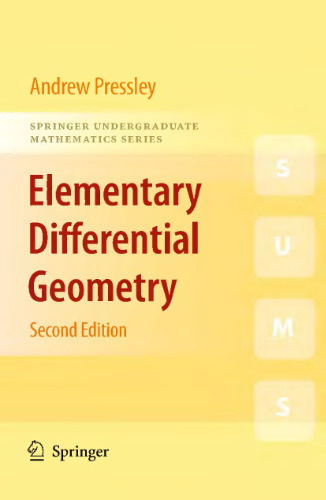 Elementary differential geometry