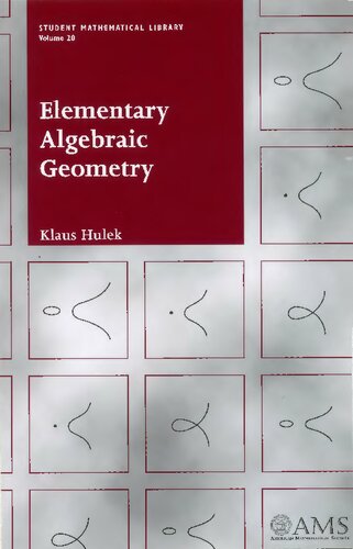 Elementary Algebraic Geometry