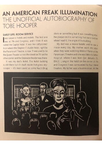 An American Freak Illumination: The Unofficial Autobiography of Tobe Hooper