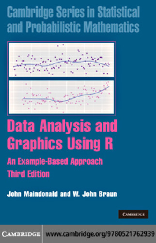 Data analysis and graphics using R: An example-based approach