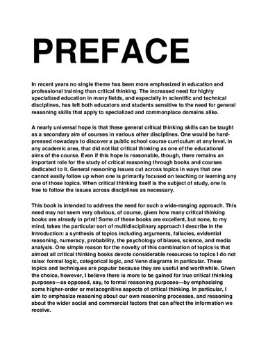 Clear Thinking in A Blurry World