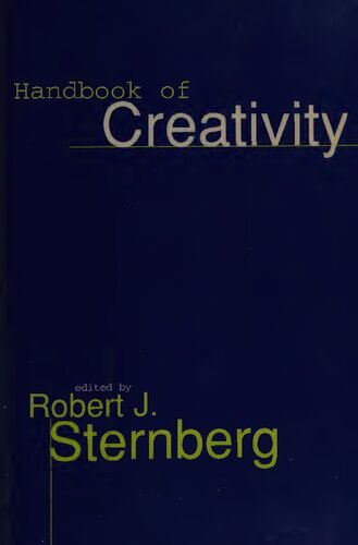 Handbook of Creativity