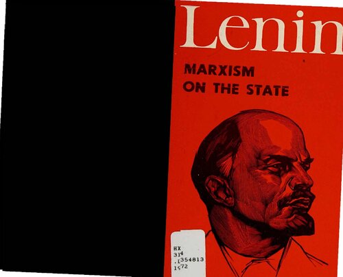Marxism on the State: Preparatory Material for the Book 
