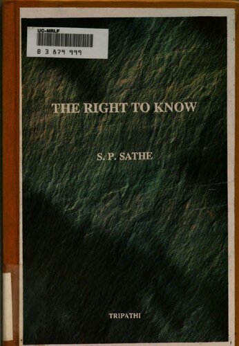 The Right to Know