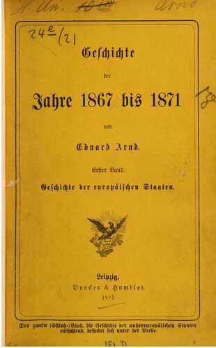 Geschichte der europäischen Staaten