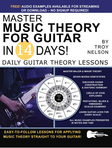 Master Music Theory for Guitar in 14 Days: Daily Guitar Theory Lessons (Play Guitar in 14 Days Book 7)