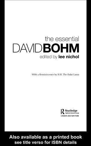 The Essential David Bohm