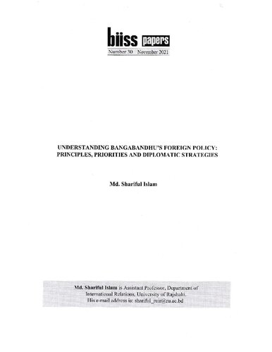 Bangabandhu's Foreign Policy and Diplomatic Choices