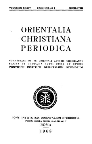Orientalia Christiana Periodica