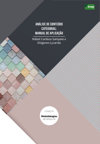 Análise de conteúdo categorial: manual de aplicação