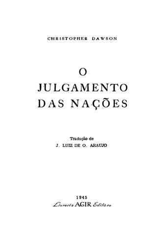 O Julgamento das Nações