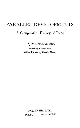 Parallel developments: A Comparative History of Ideas