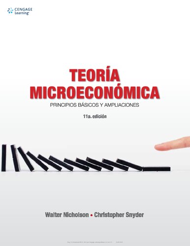 Teoría Microeconómica: Principios básicos y ampliaciones
