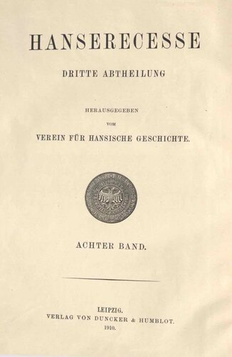 Hanserecesse von 1477-1530