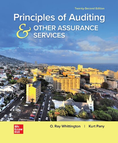 Principles of  Auditing &  Other Assurance  Services