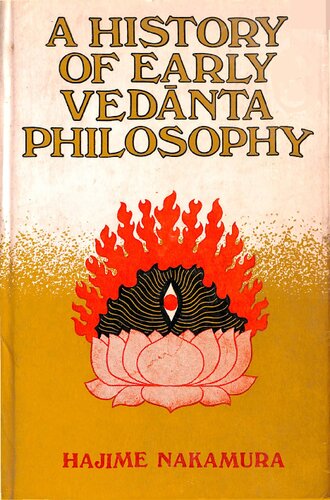 A history of early Vedānta philosophy